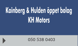 Kainberg & Hulden öppet bolag, KH Motors logo